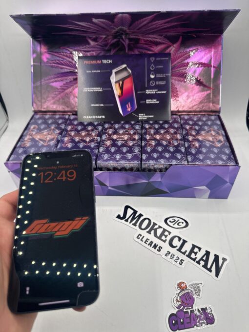 Clean Carts 2g Disposable (Purple Box)