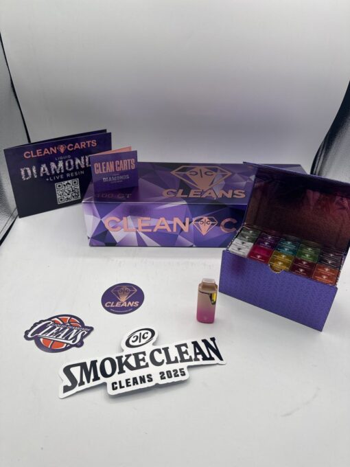 Clean Carts 2g Disposable (Purple Box)